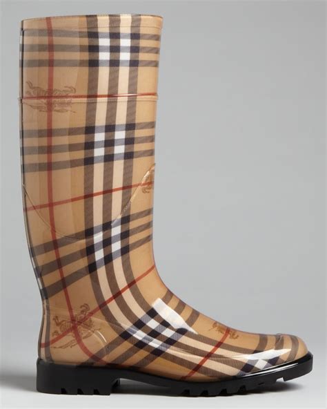 rubber burberry rain boots women|authentic burberry rain boots.